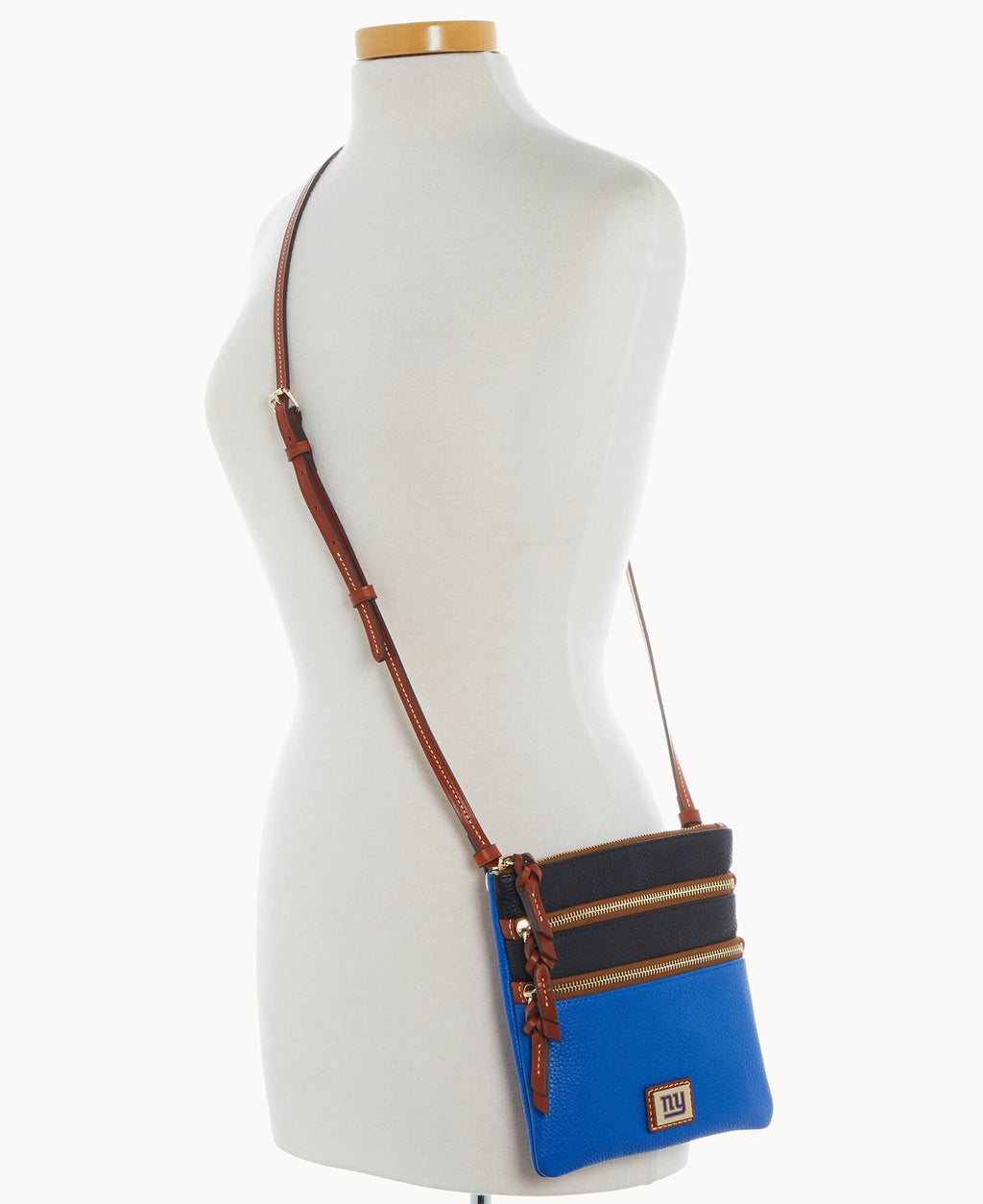 NFL NY Giants Triple Zip Crossbody