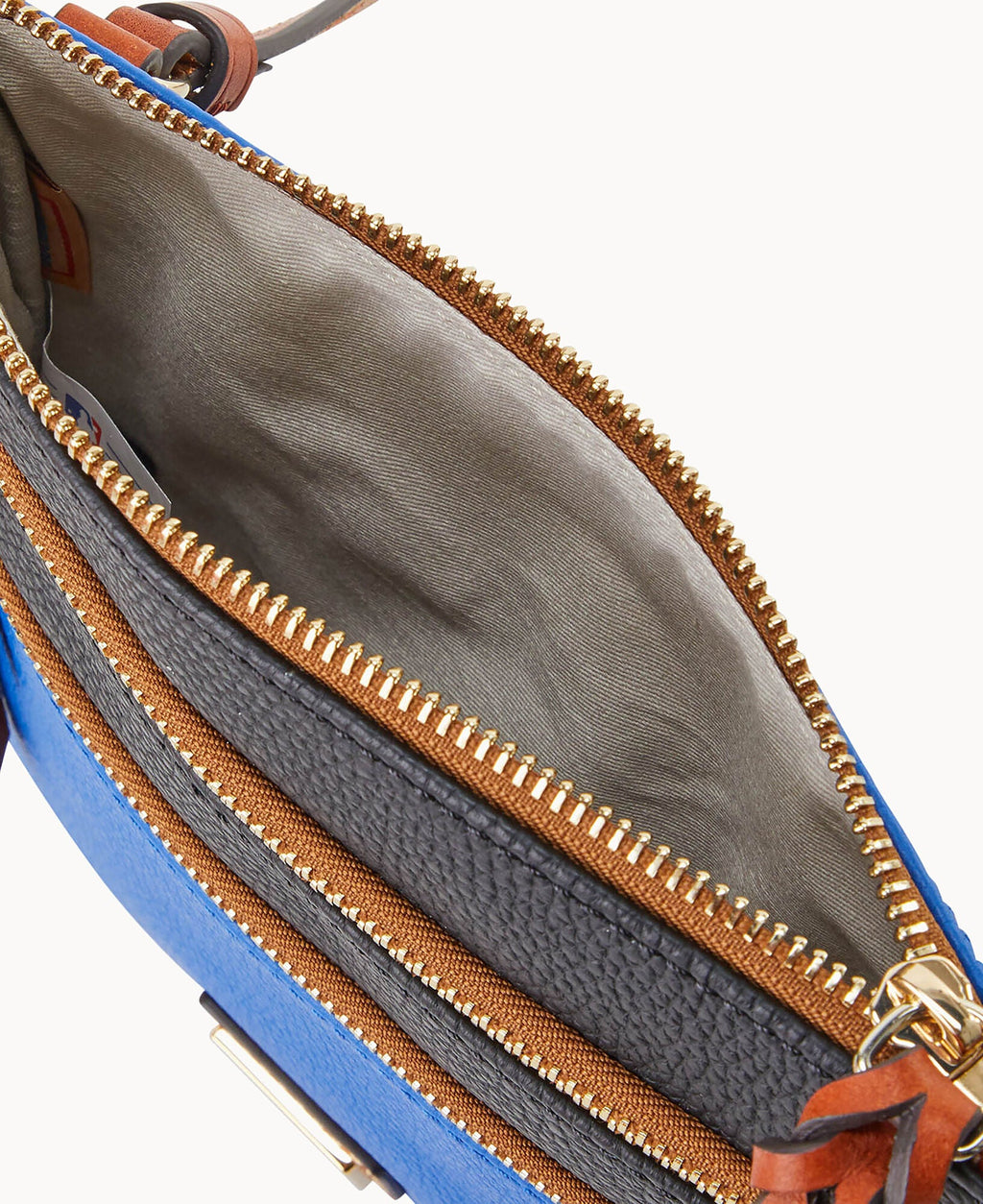 NFL Panthers Triple Zip Crossbody