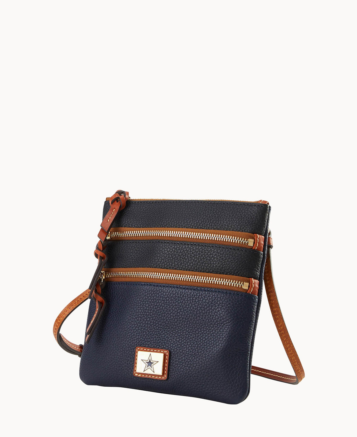 NFL Cowboys Triple Zip Crossbody