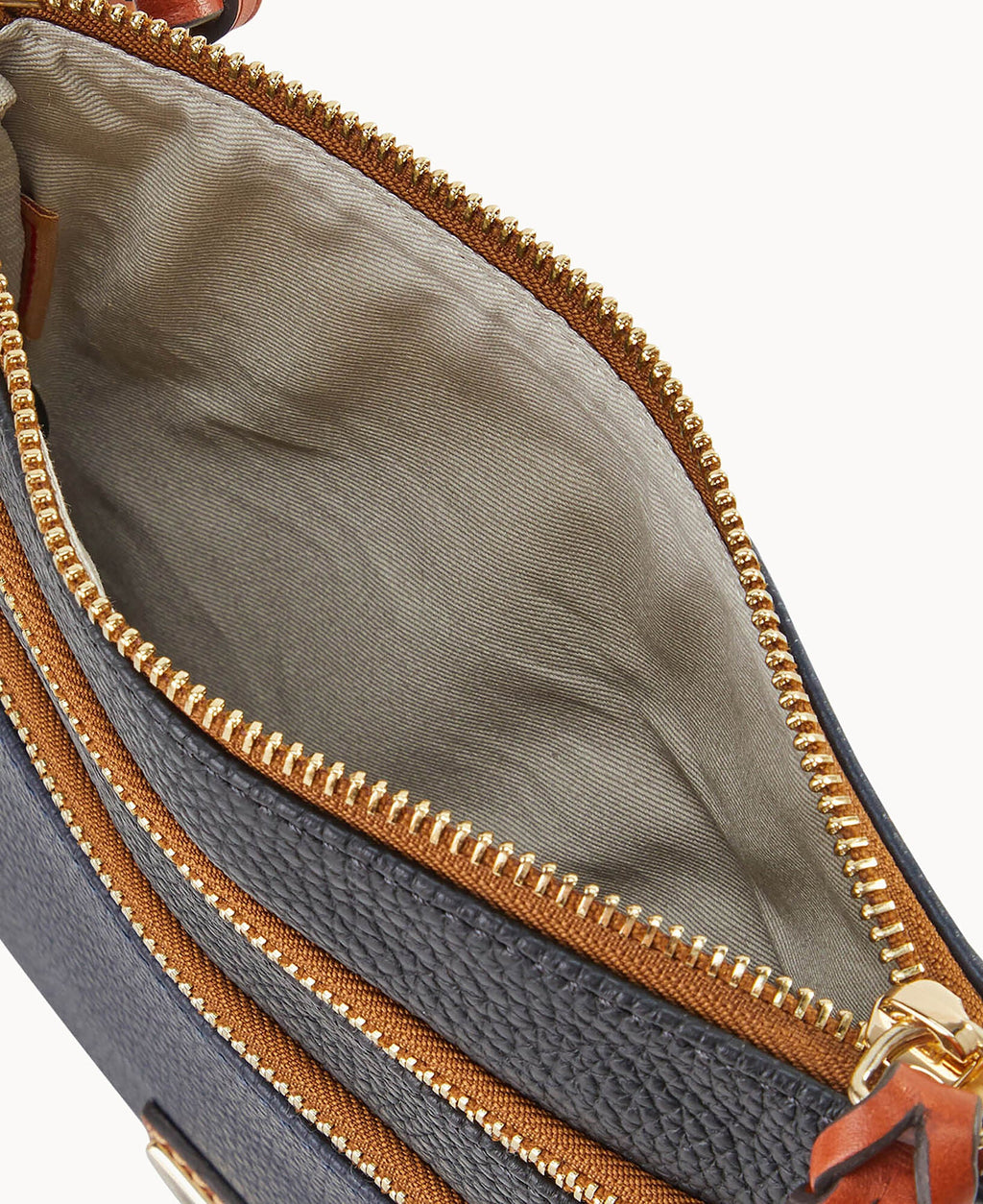 NFL Patriots Triple Zip Crossbody