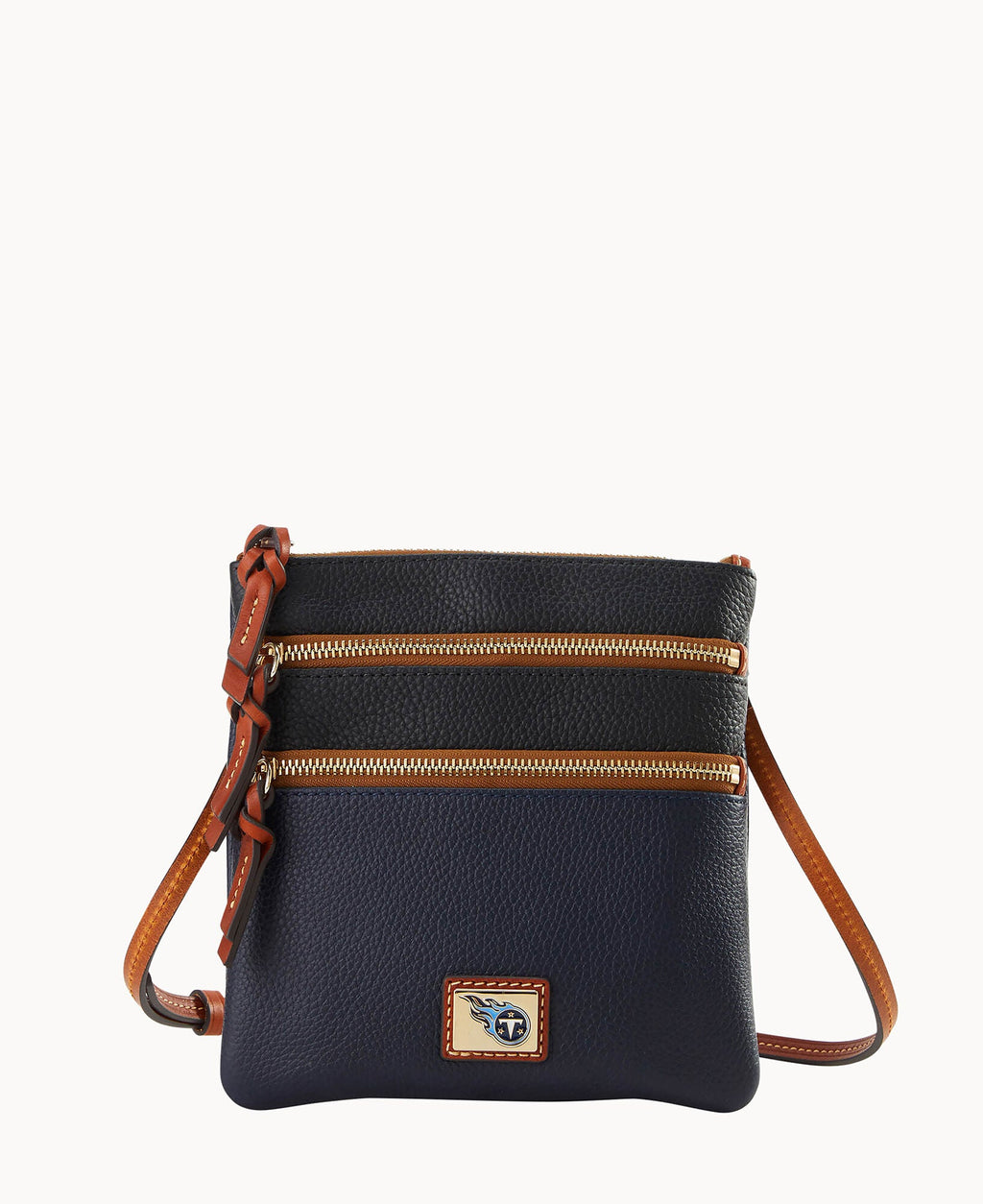 NFL Titans Triple Zip Crossbody