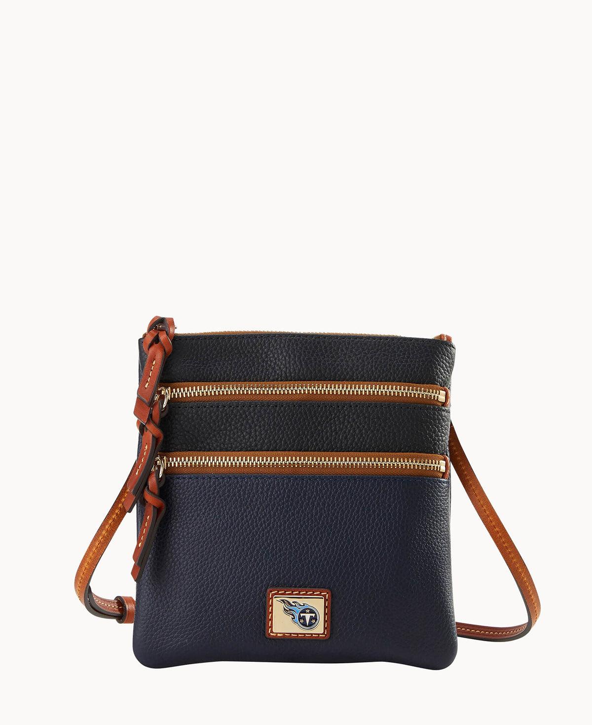 NFL Titans Triple Zip Crossbody