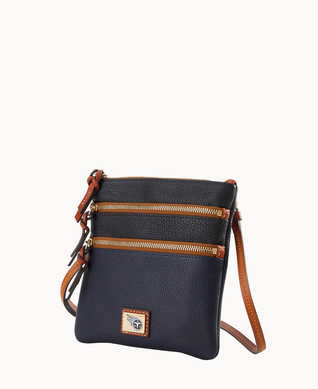 NFL Titans Triple Zip Crossbody