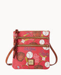 MLB Cardinals Triple Zip Crossbody