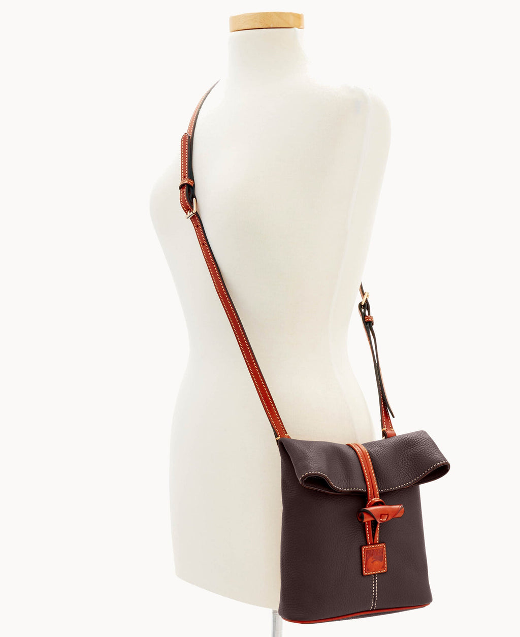 Pebble Grain Toggle Crossbody