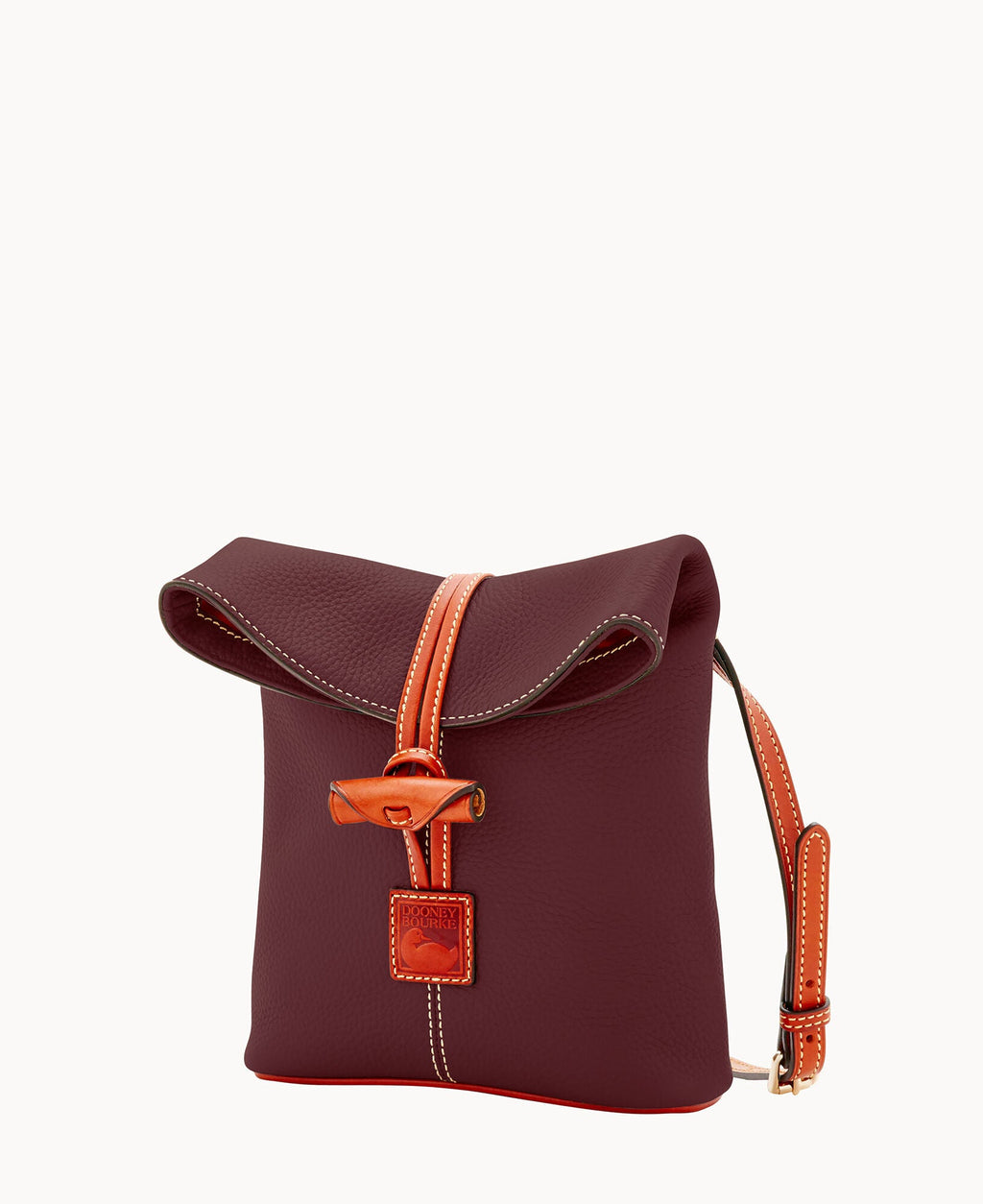 Pebble Grain Toggle Crossbody