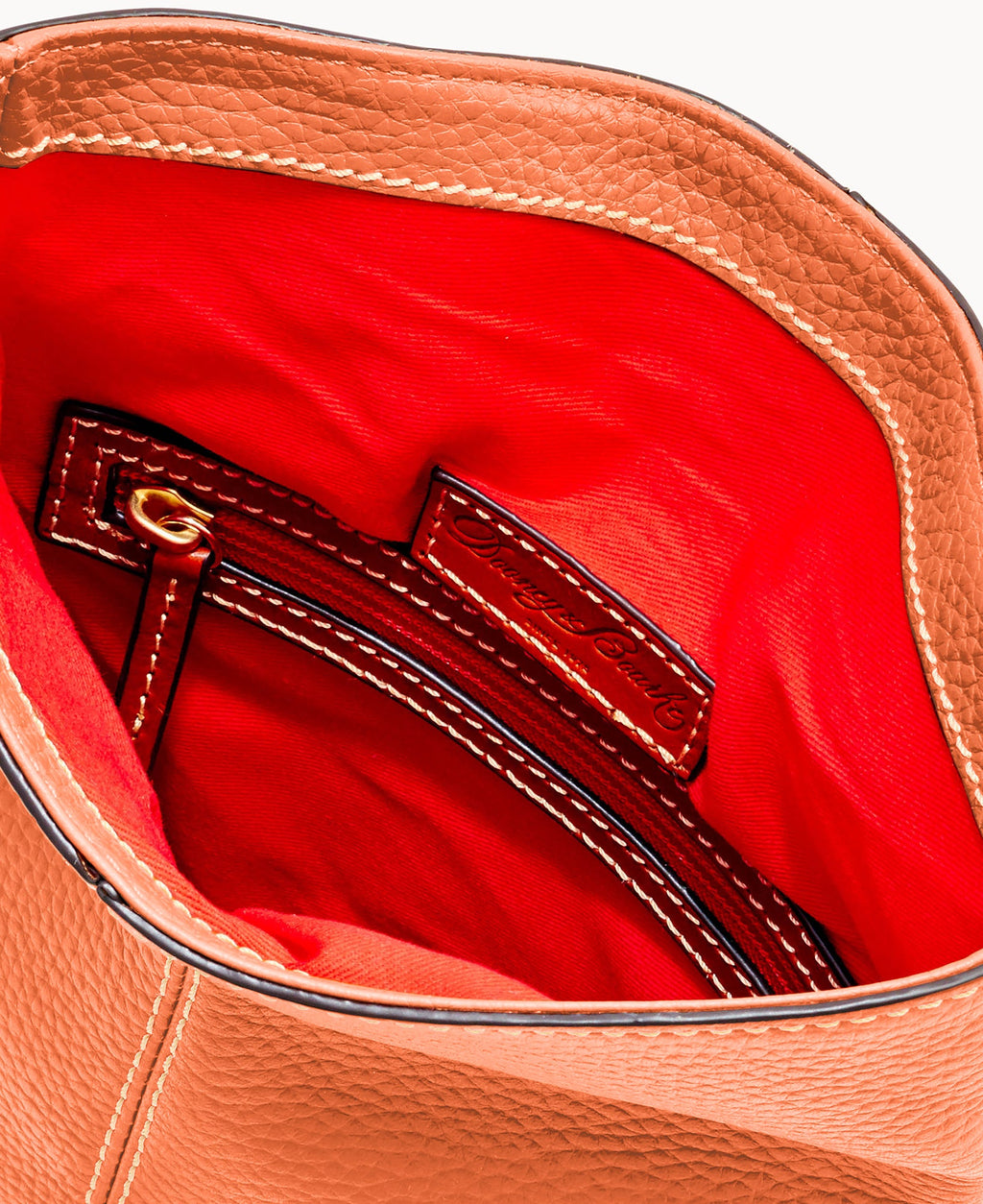 Pebble Grain Toggle Crossbody