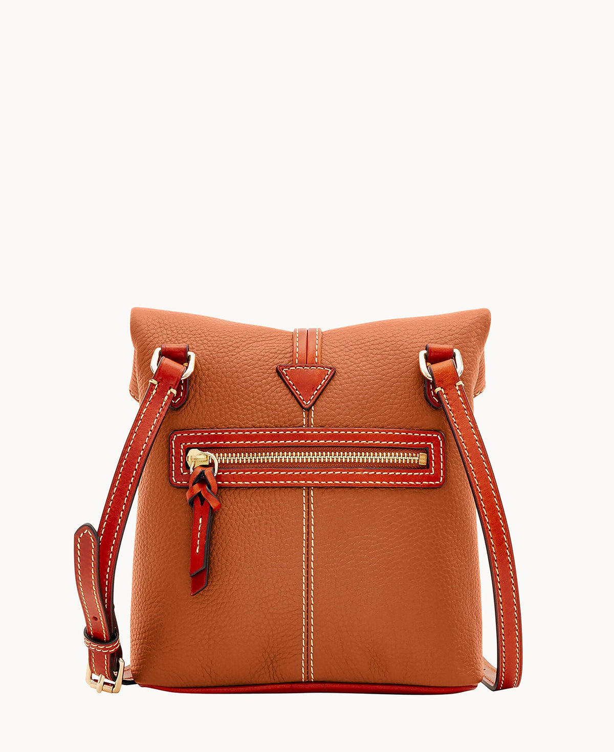 Pebble Grain Toggle Crossbody