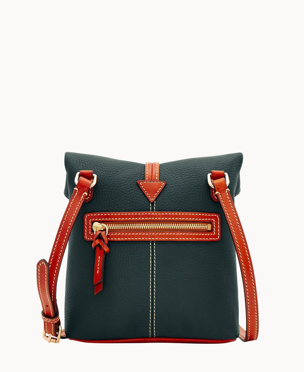 Pebble Grain Toggle Crossbody