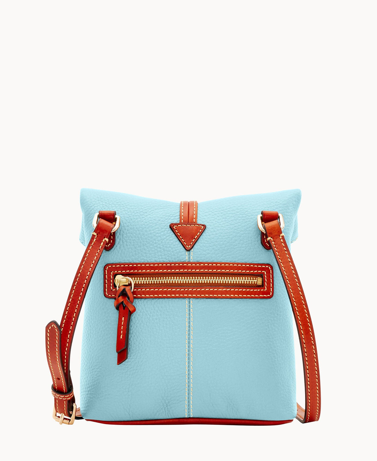 Pebble Grain Toggle Crossbody