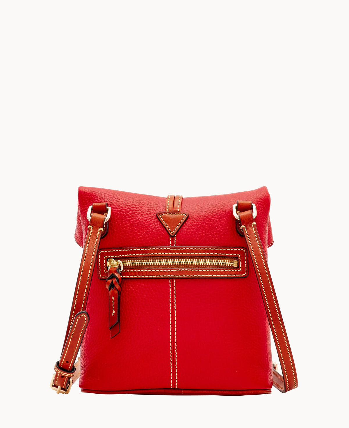 Pebble Grain Toggle Crossbody