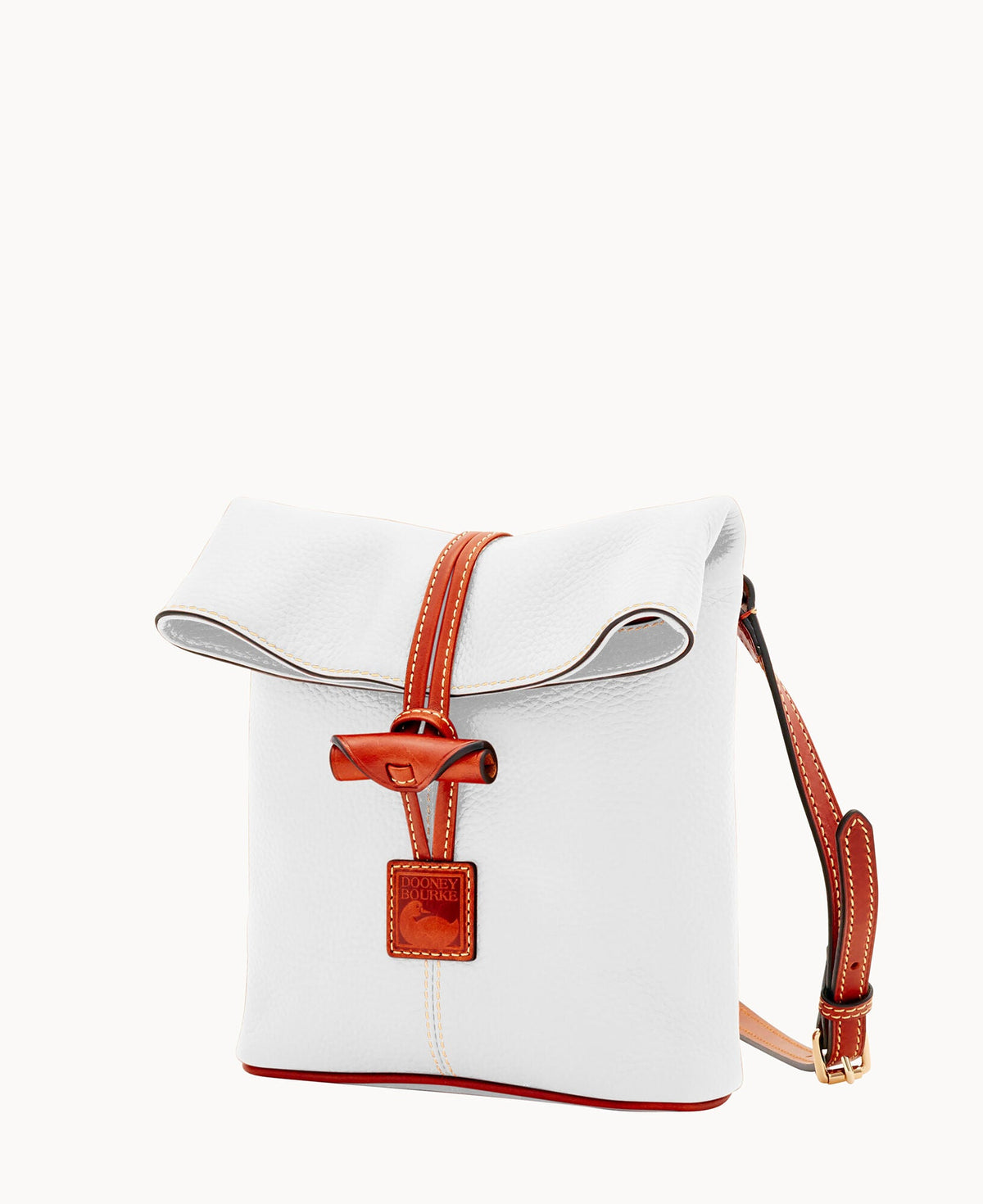 Pebble Grain Toggle Crossbody