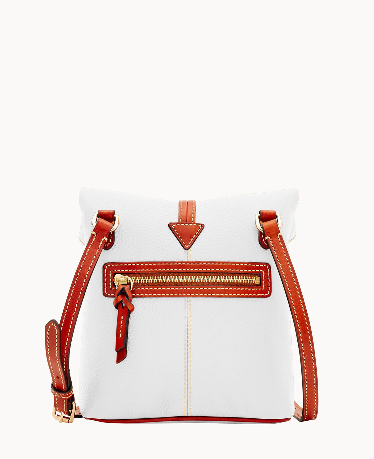 Pebble Grain Toggle Crossbody