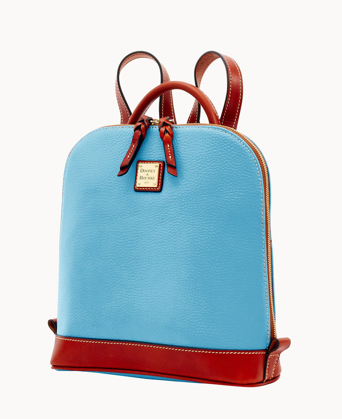 Pebble Grain Zip Pod Backpack