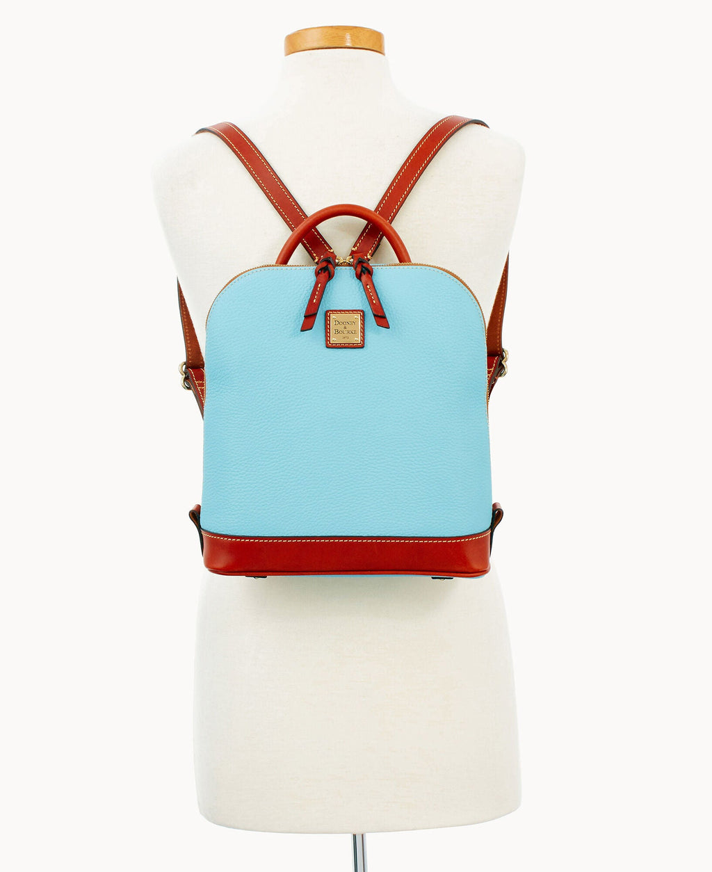 Pebble Grain Zip Pod Backpack
