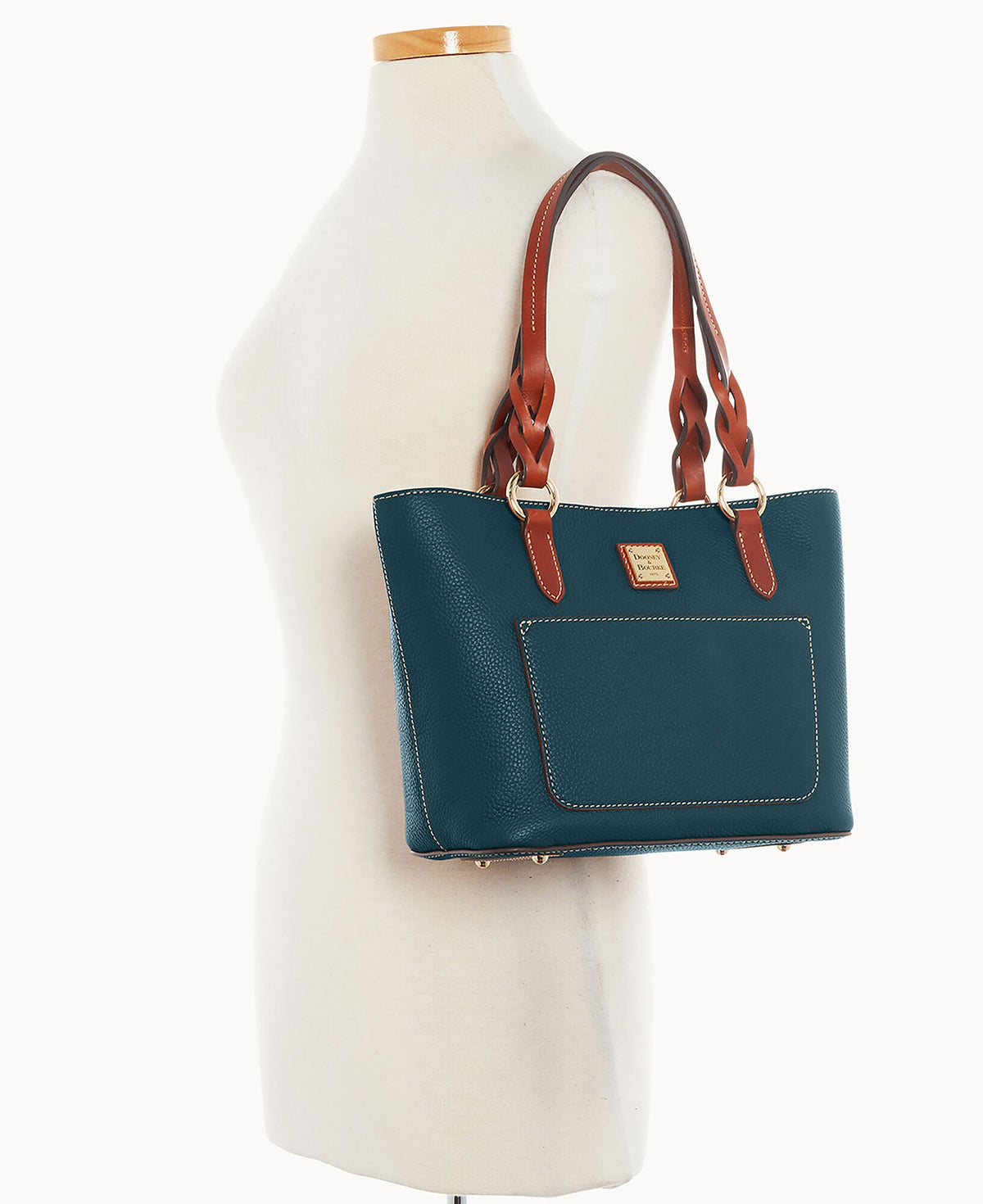 Pebble Grain Small Gretchen Tote