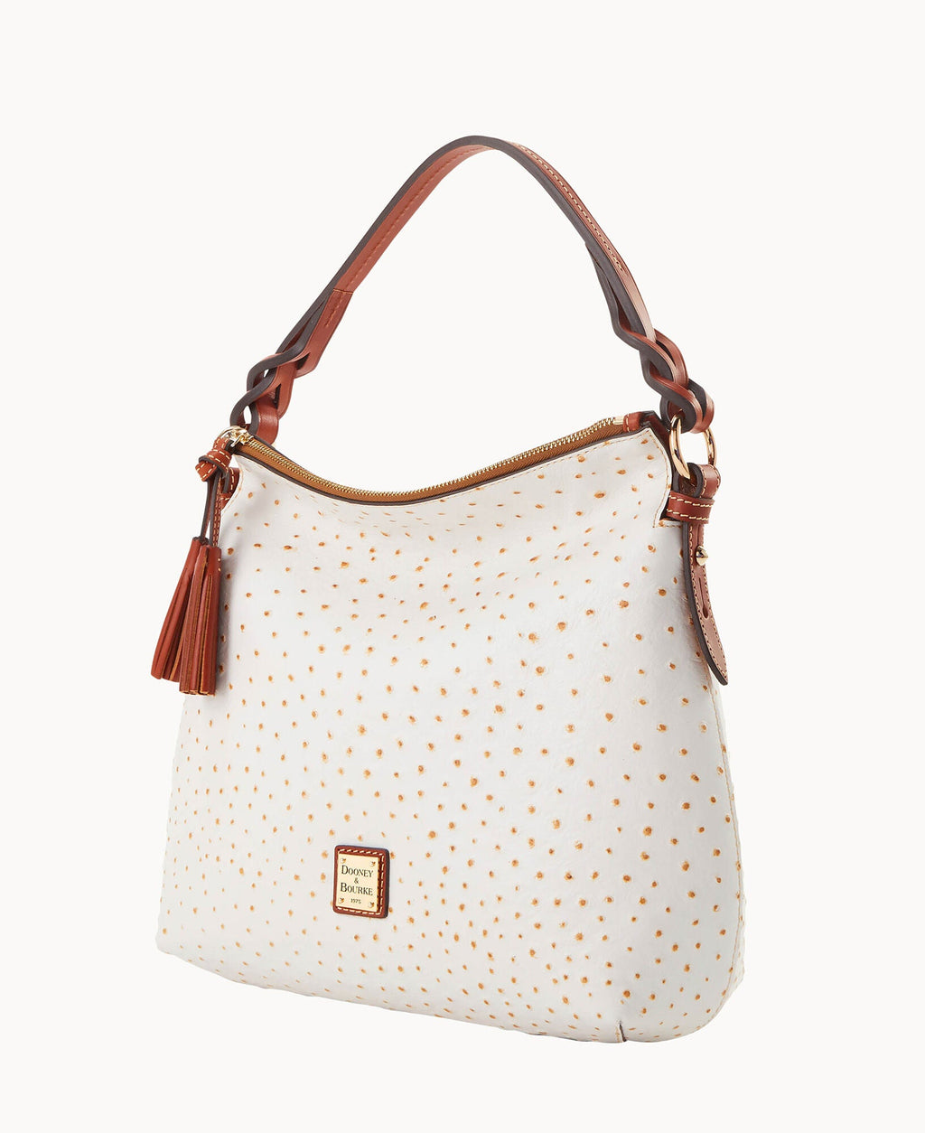 Ostrich Twist Strap Hobo