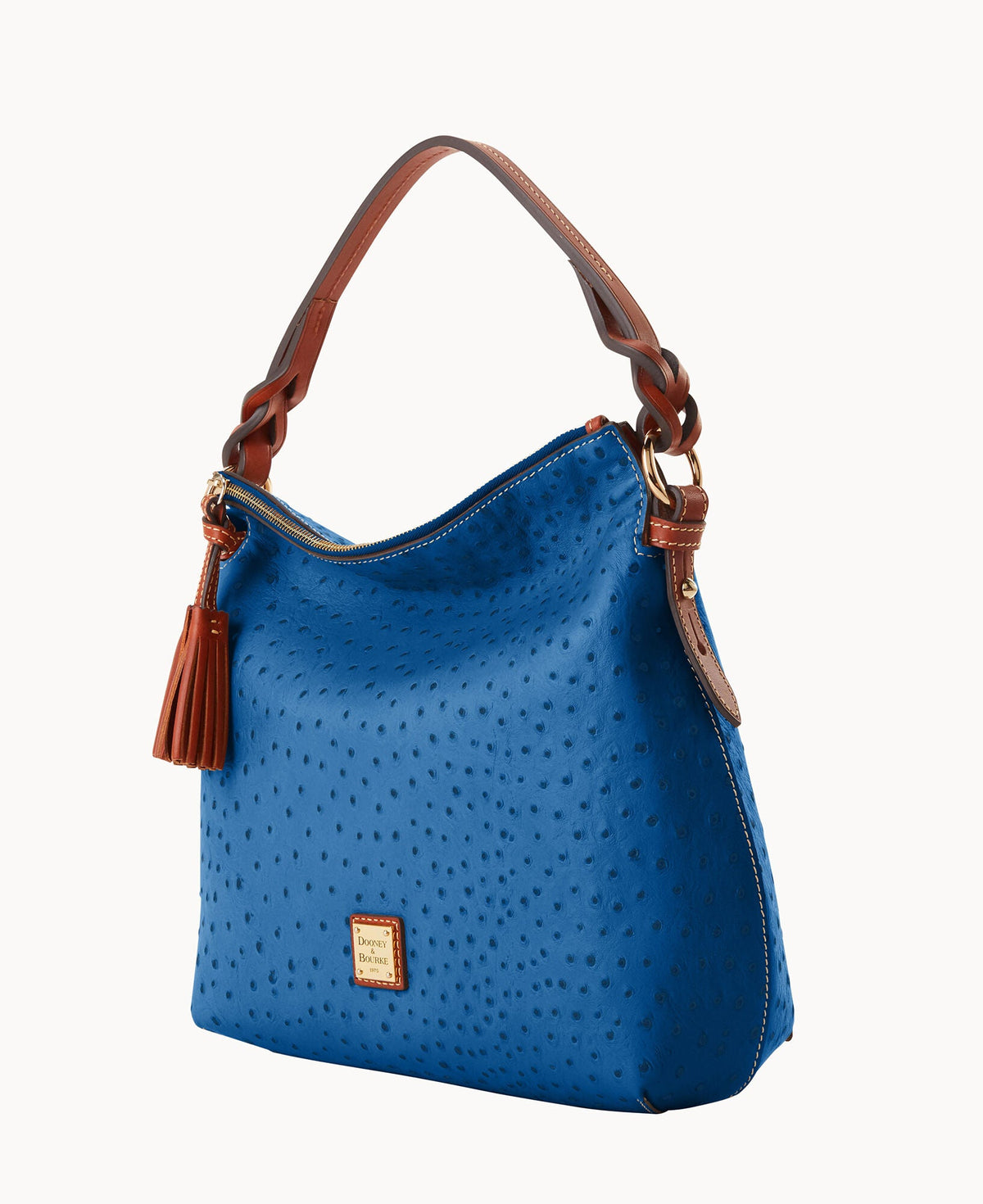 Ostrich Twist Strap Hobo