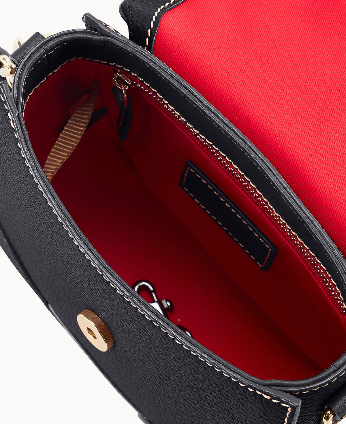 Pebble Grain Saddle Bag