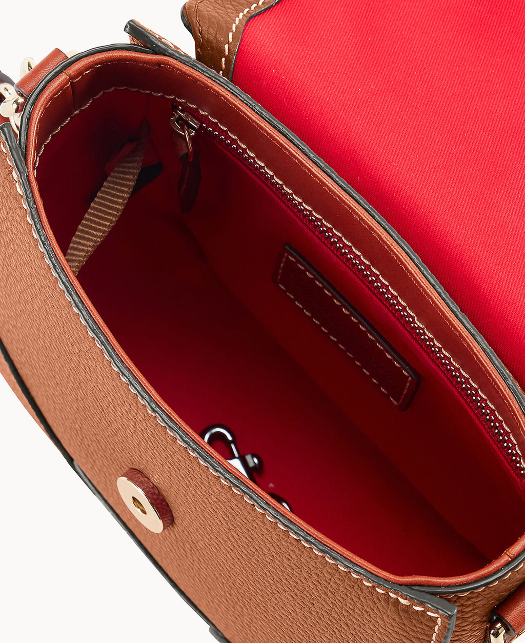 Pebble Grain Saddle Bag