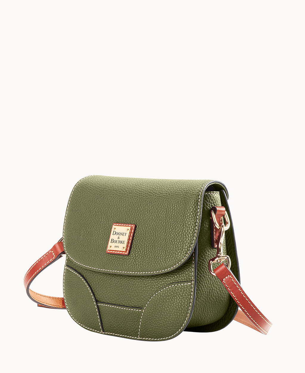 Pebble Grain Saddle Bag