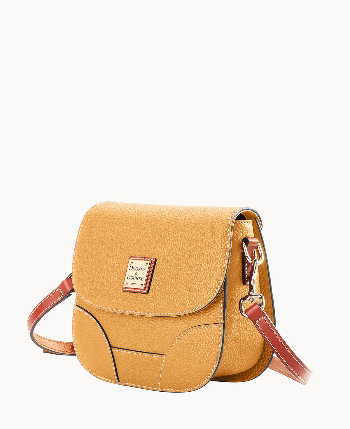 Pebble Grain Saddle Bag