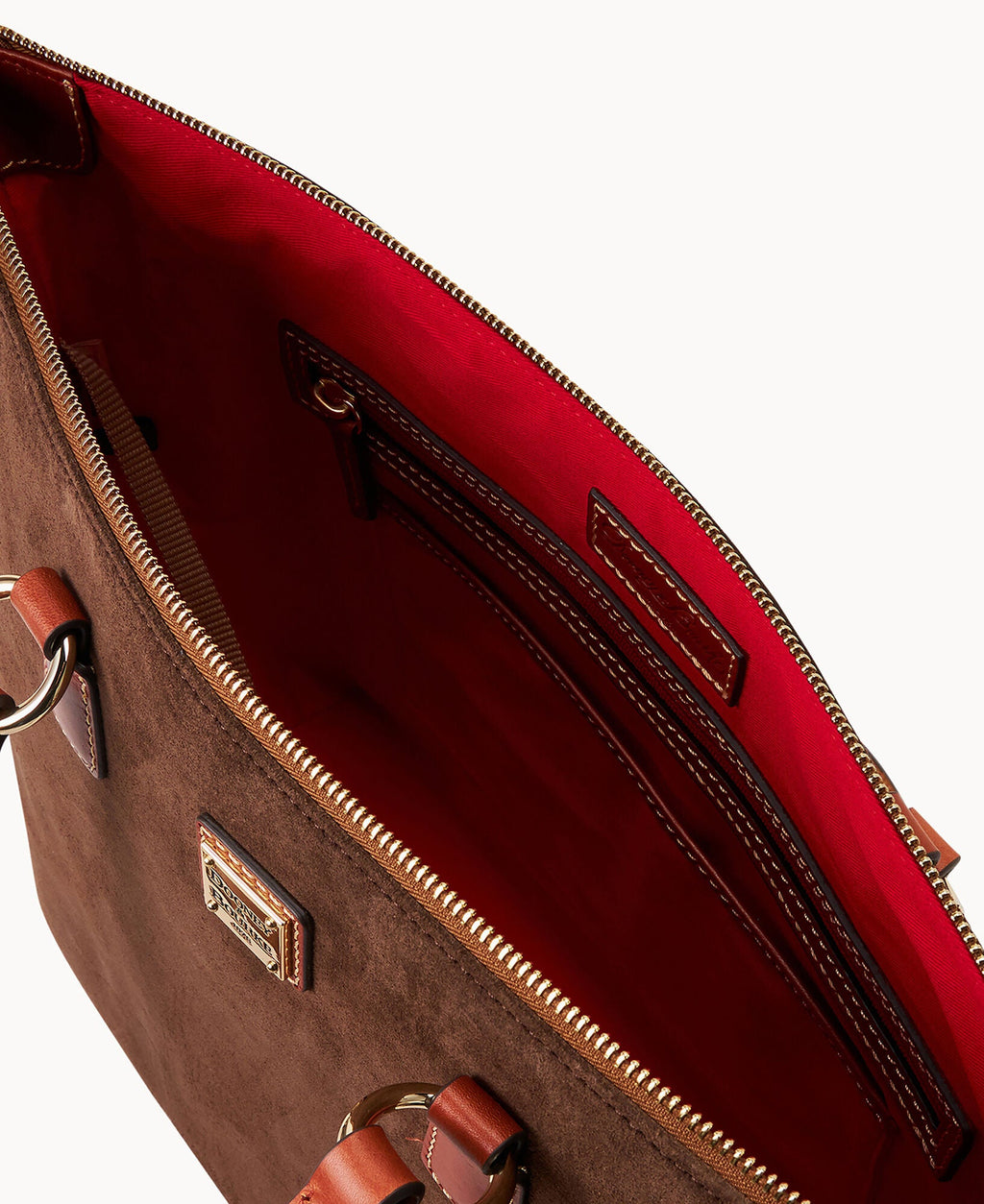 Suede Wren Zip Tote