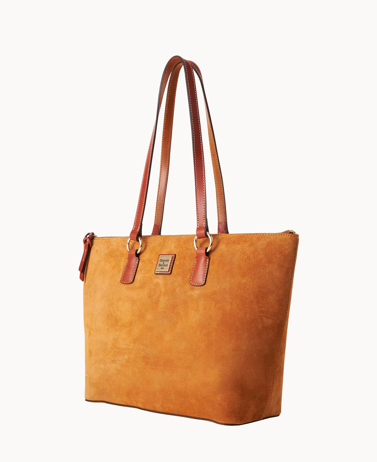 Suede Wren Zip Tote
