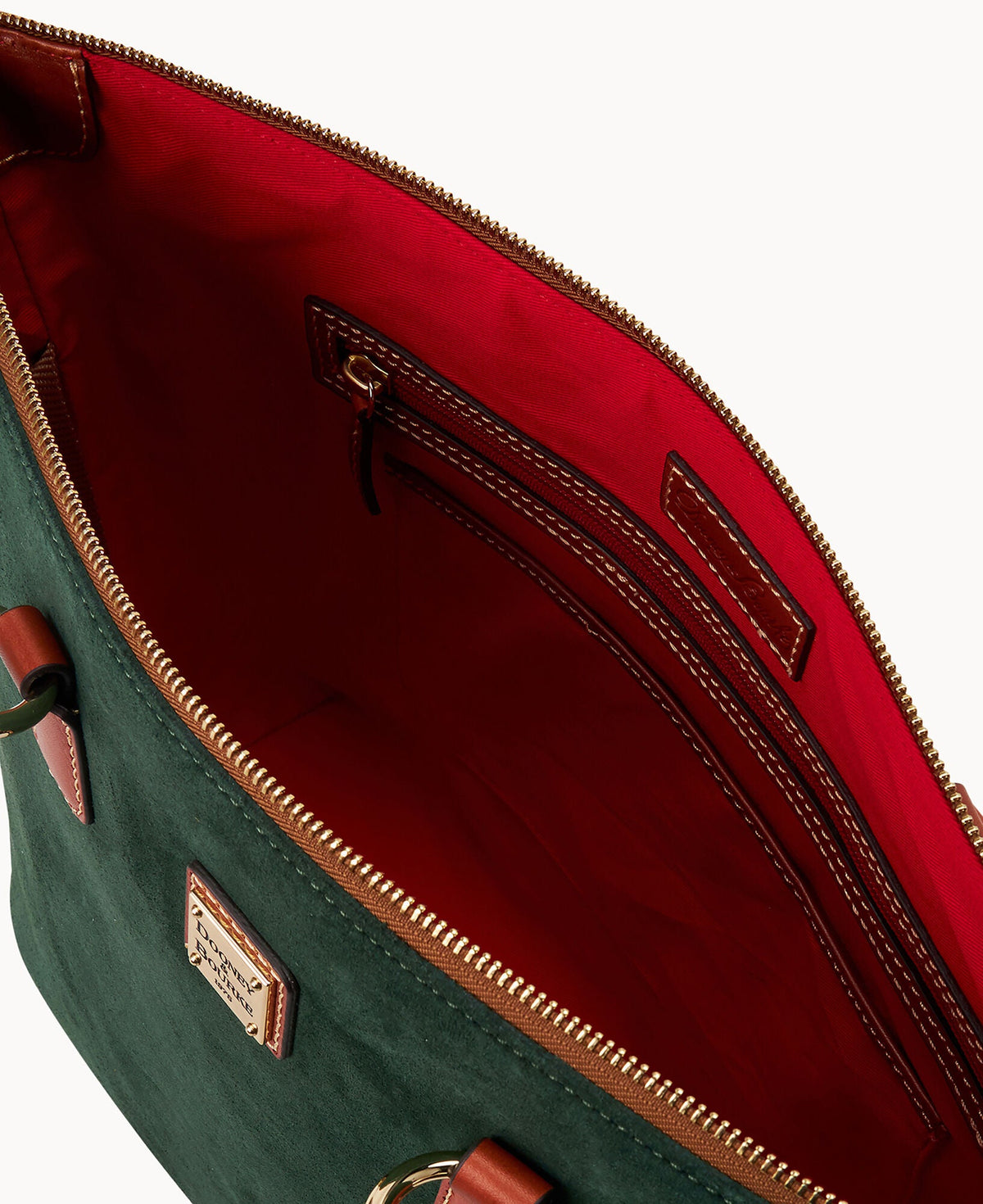 Suede Wren Zip Tote