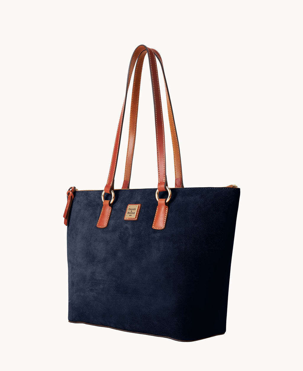 Suede Wren Zip Tote