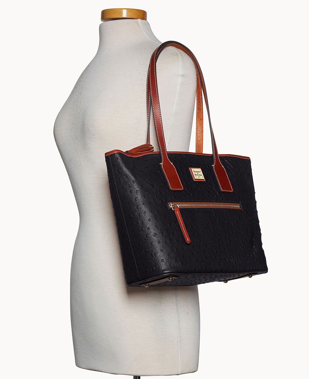 Ostrich Small Tote