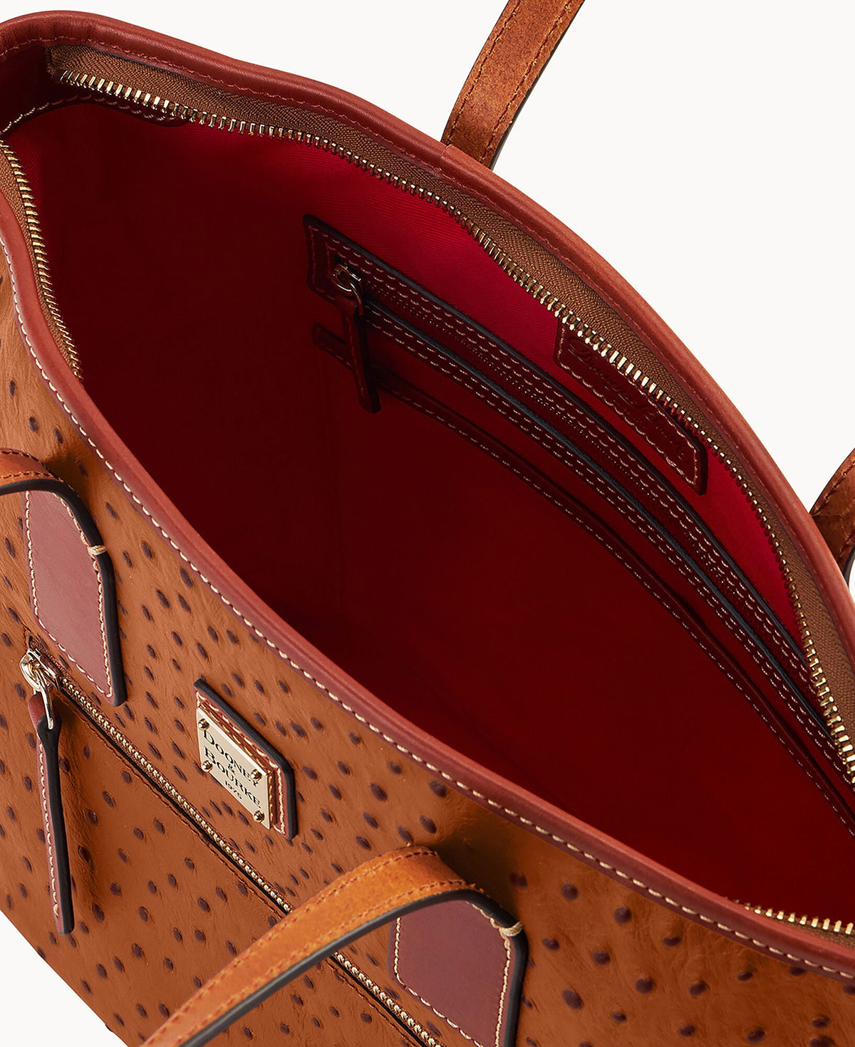 Ostrich Small Tote
