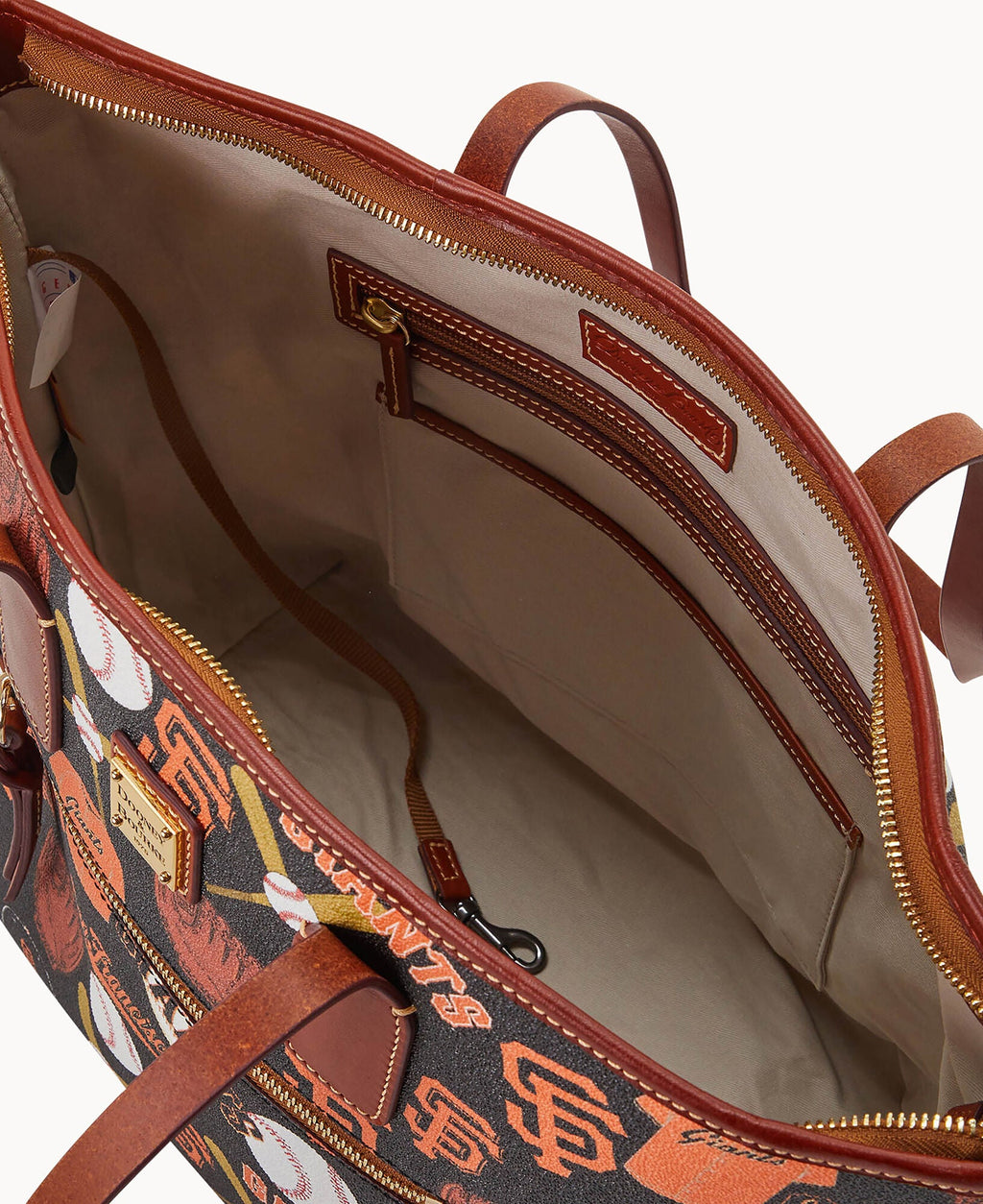 MLB Giants Zip Tote