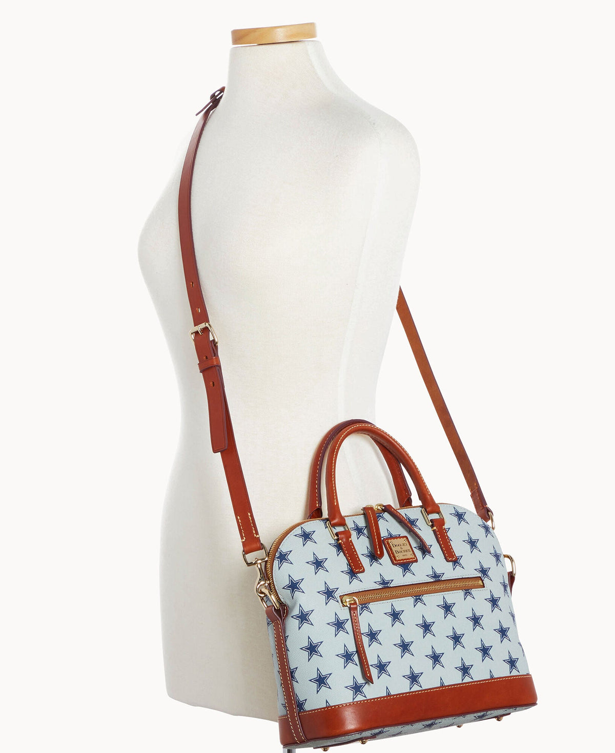 NFL Cowboys Domed Zip Satchel