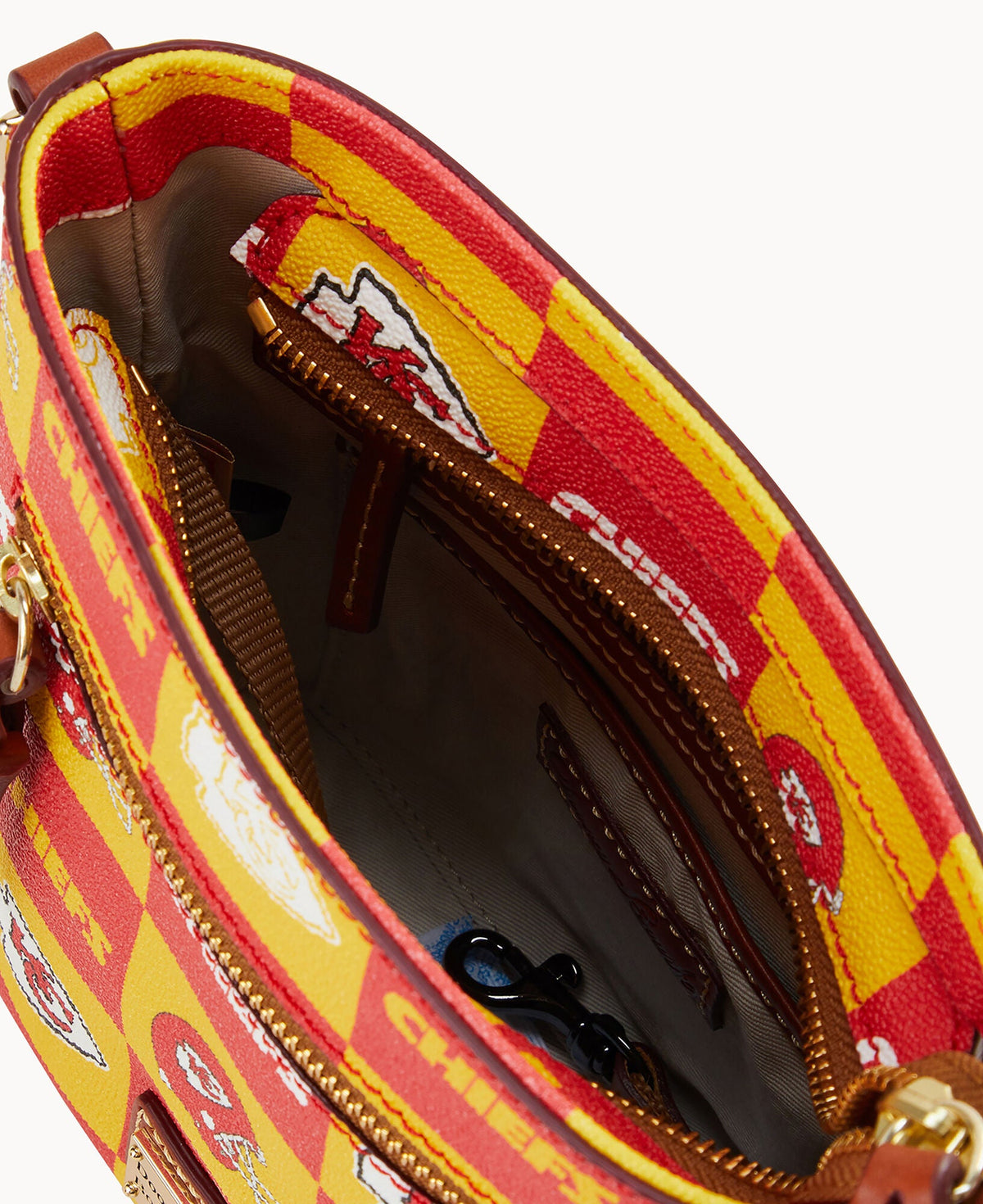 NFL Chiefs Small Zip Crossbody