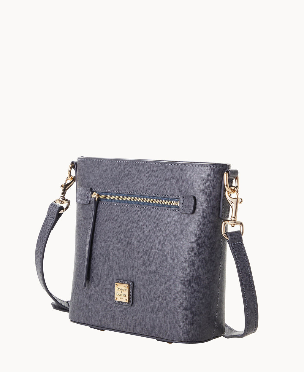 Saffiano Small Zip Crossbody