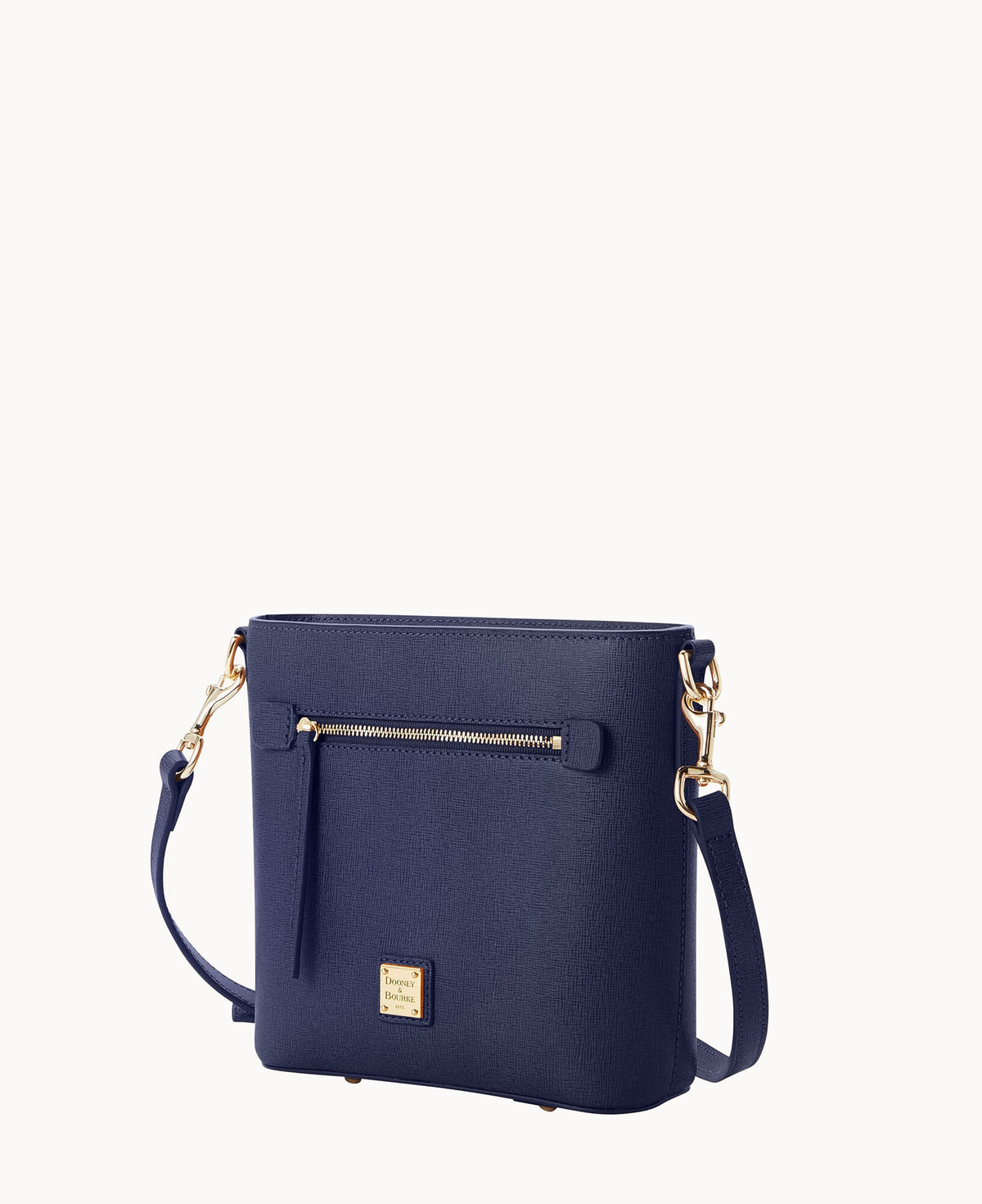 Saffiano Small Zip Crossbody