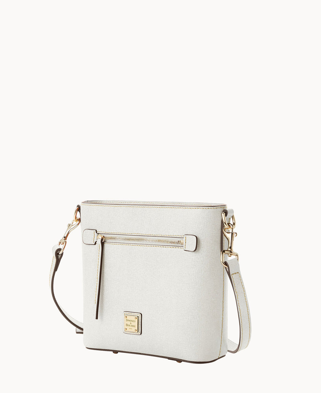 Saffiano Small Zip Crossbody