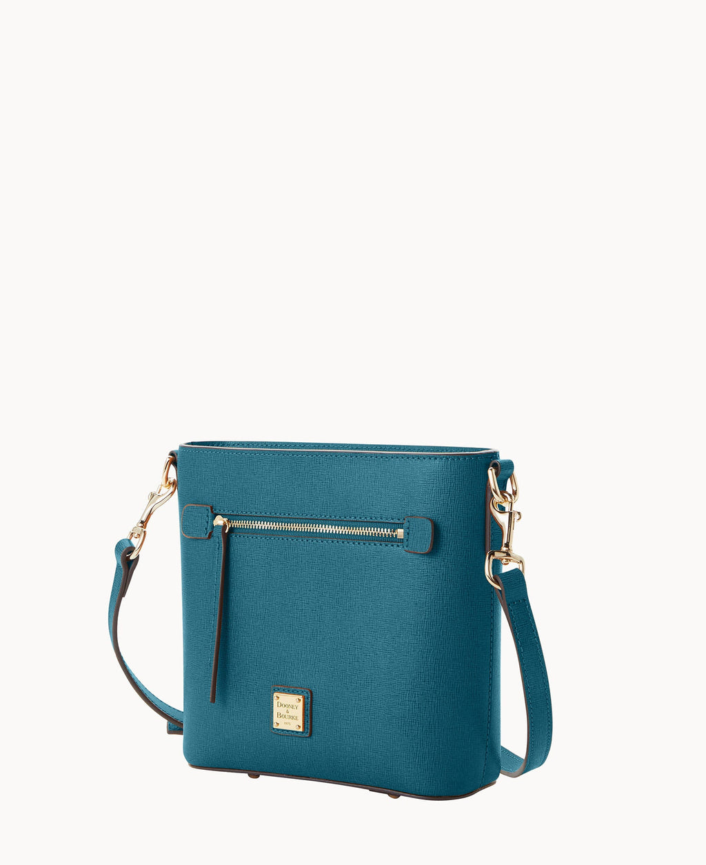 Saffiano Small Zip Crossbody