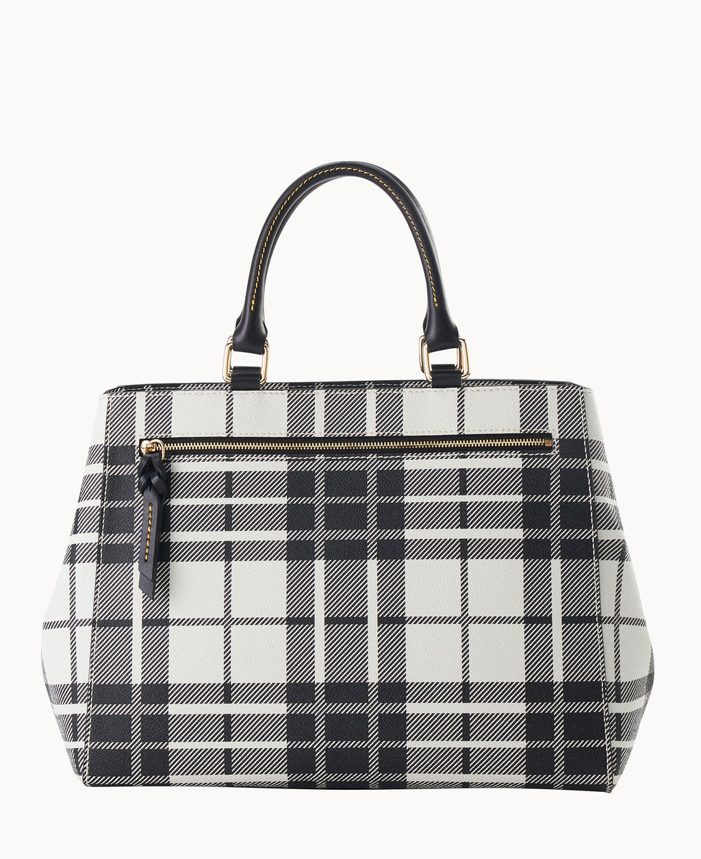 Oxford Zip Satchel