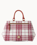 Oxford Zip Satchel