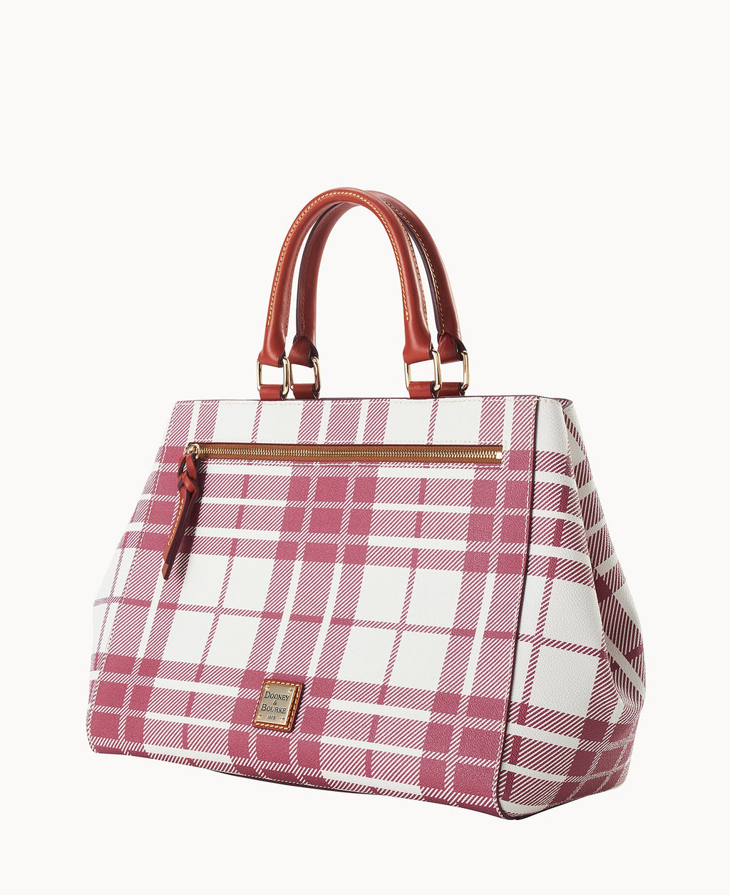 Oxford Zip Satchel