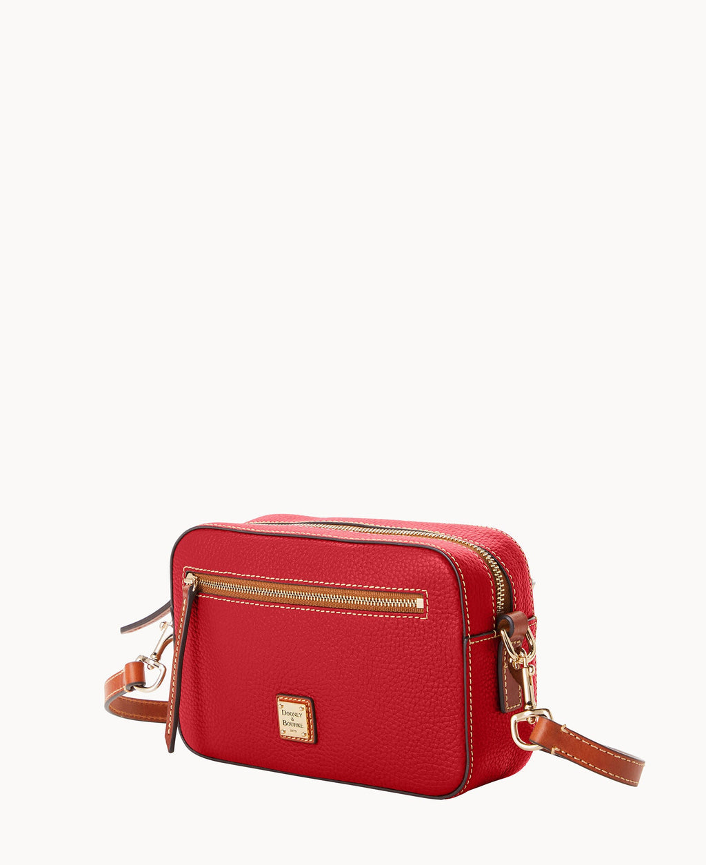 Pebble Grain Camera Zip Crossbody