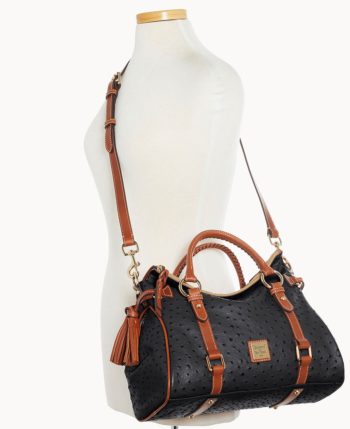 Ostrich Large Satchel