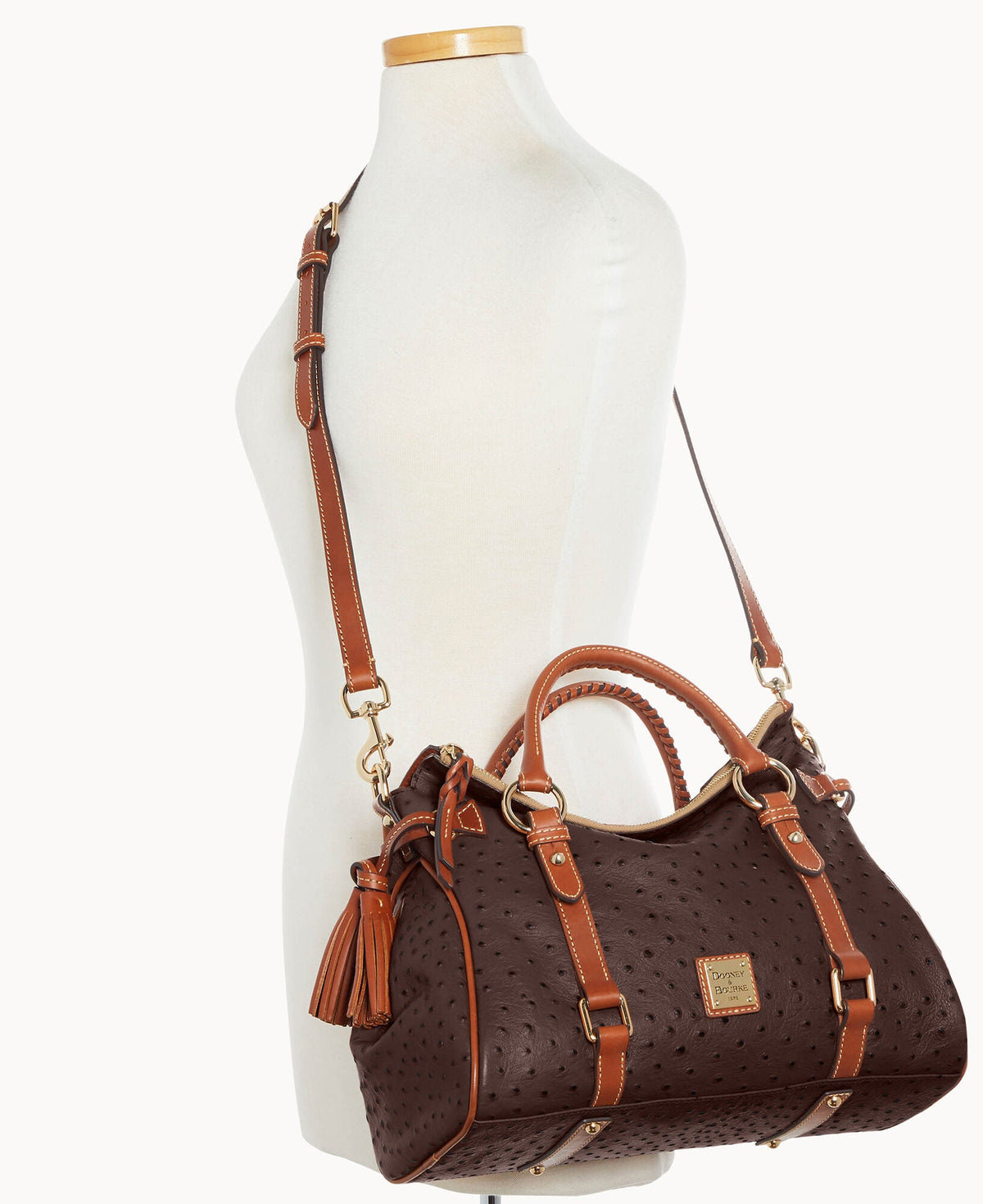 Ostrich Large Satchel
