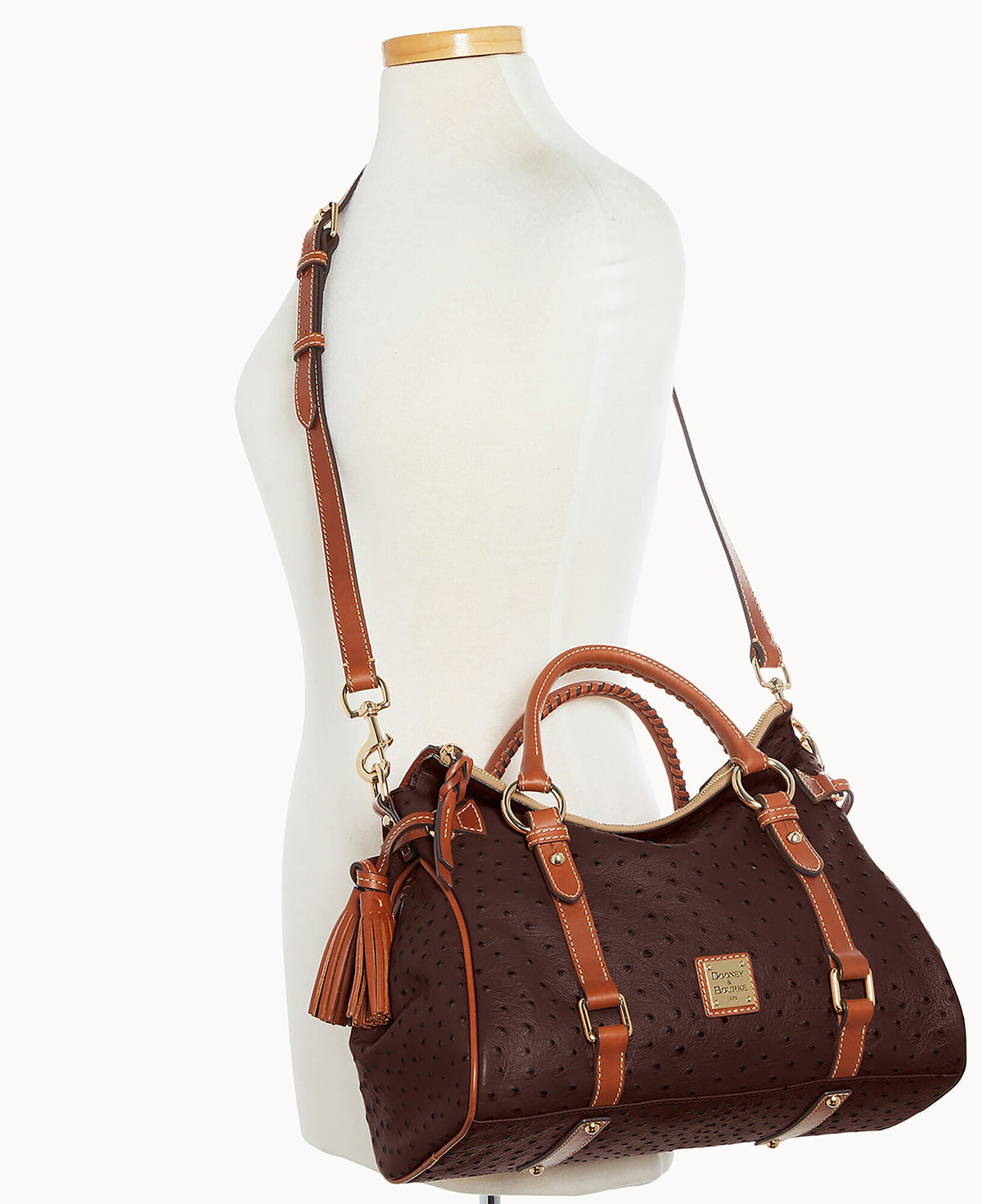 Ostrich Large Satchel
