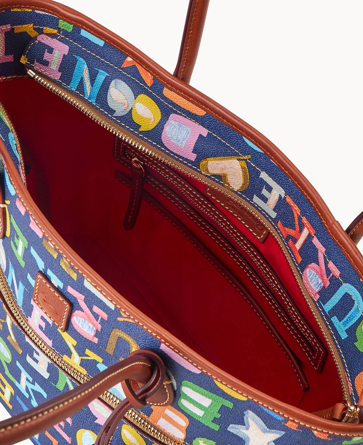 Doodle II Coated Cotton Tote