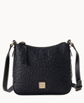 Ostrich Crossbody Hobo