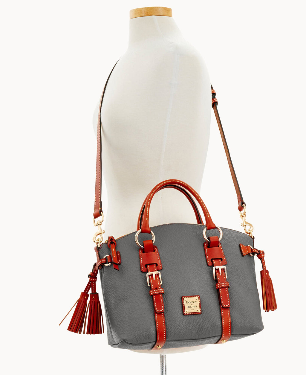 Pebble Grain Bristol Satchel