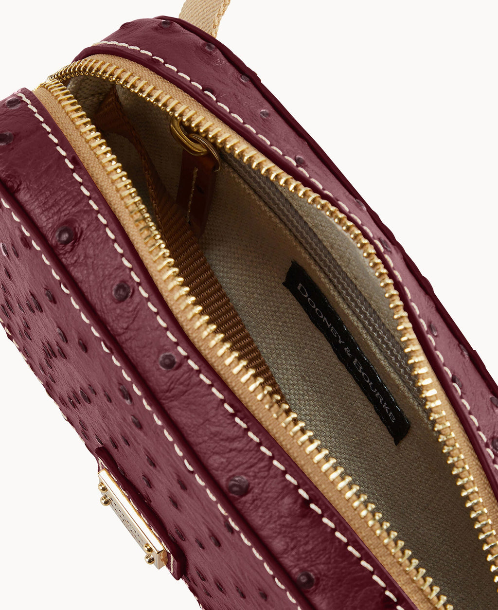 Ostrich Belt Bag